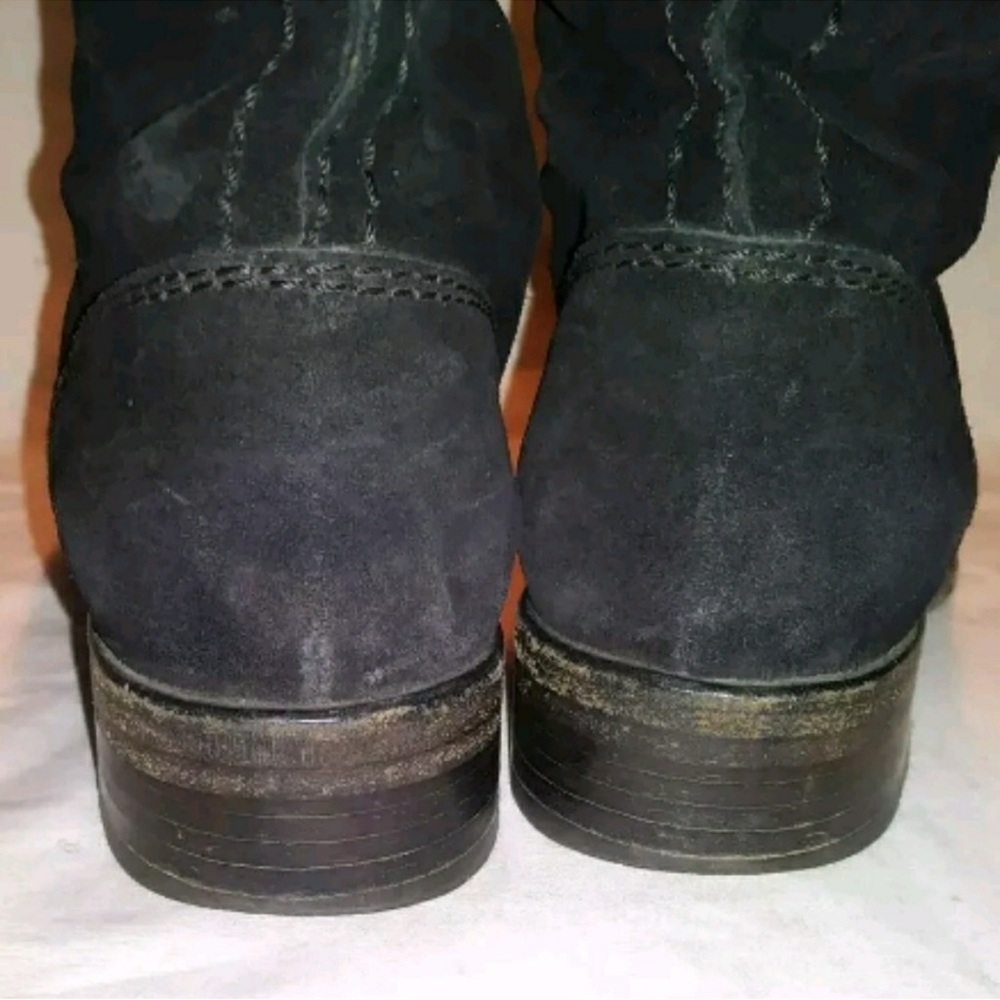 Jil‎ Sander Suede Leather Riding Boots 36.5 - Picture 3 of 7